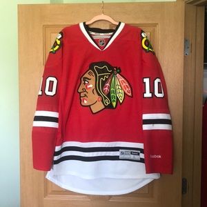 Chicago Blackhawks Patrick Sharp Jersey, Size L